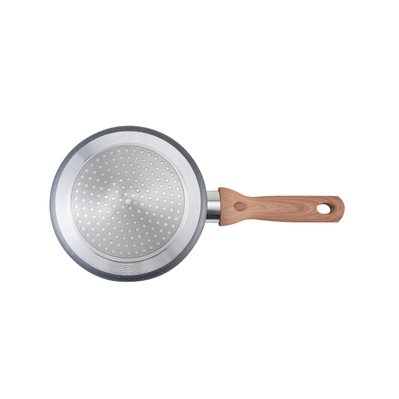 WT-MP005 Ergonomic Spiral Bottom Pressed Saucepan