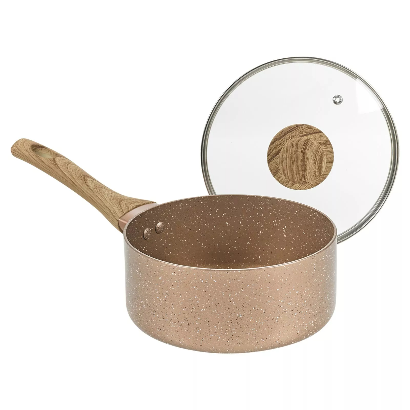 WT-MP005 Ergonomic Spiral Bottom Pressed Saucepan