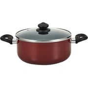 WT-SP003 Black High Termperature Painting Forged Casserole Stockpot