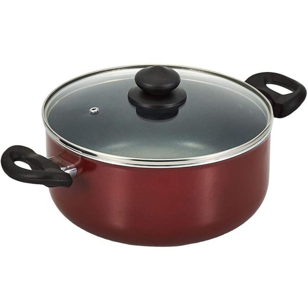 WT-SP003 Black High Termperature Painting Forged Casserole Stockpot