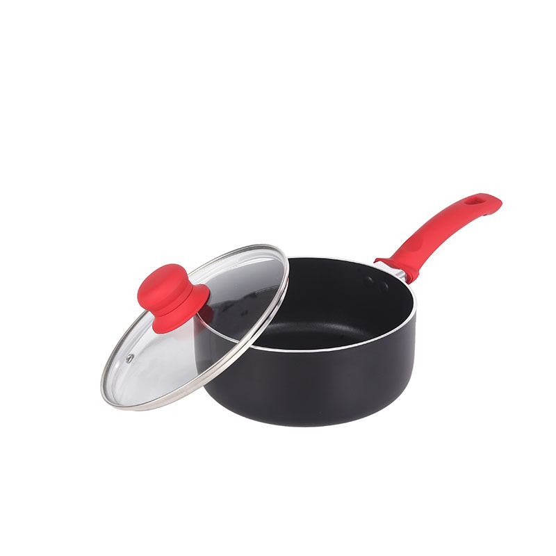 WT-MP005 Ergonomic Spiral Bottom Pressed Saucepan