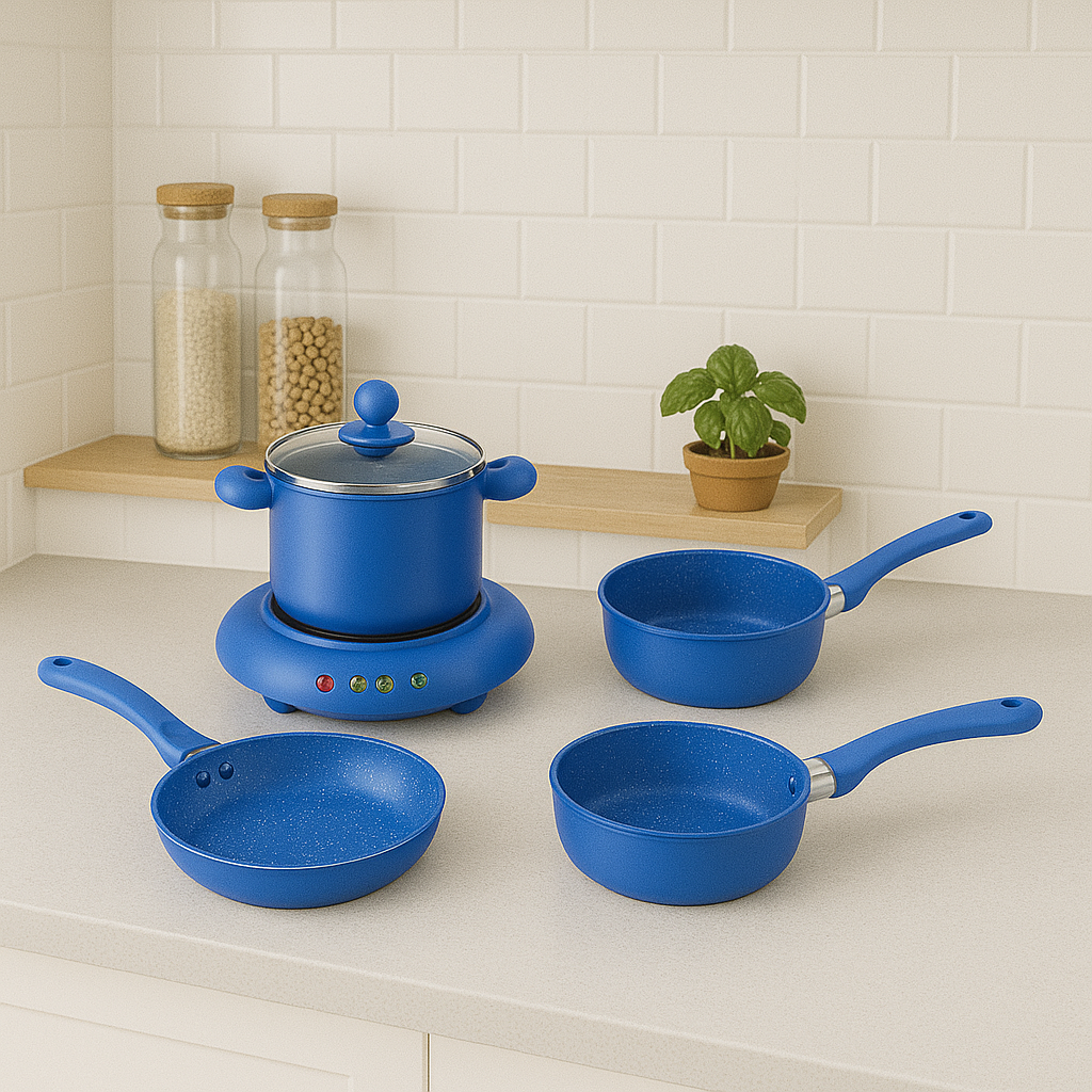 WT-CS012 Even-heating Anti-scratch Cookware Set