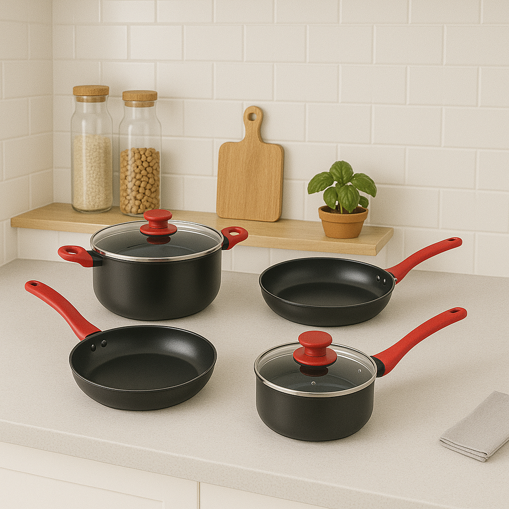 WT-CS012 Even-heating Anti-scratch Cookware Set