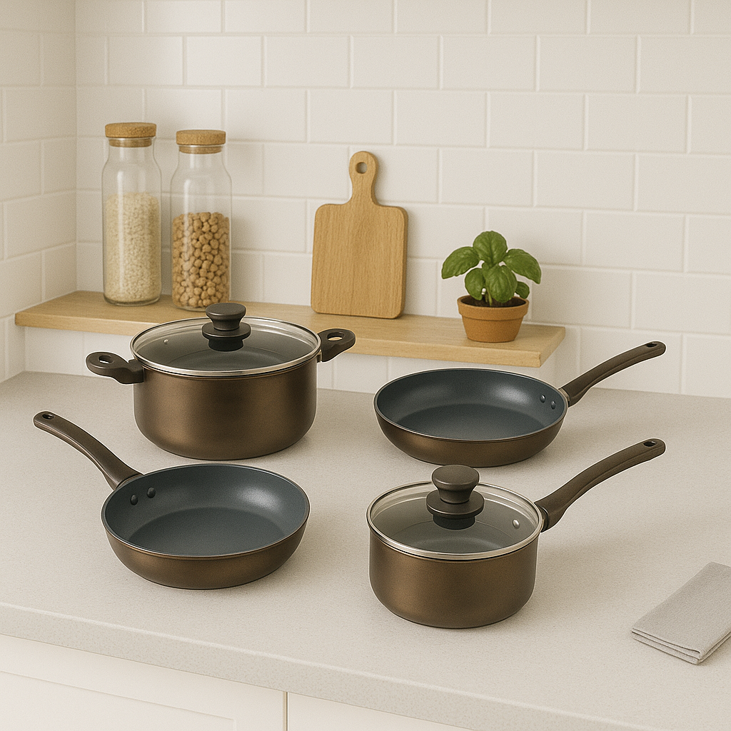WT-CS012 Even-heating Anti-scratch Cookware Set
