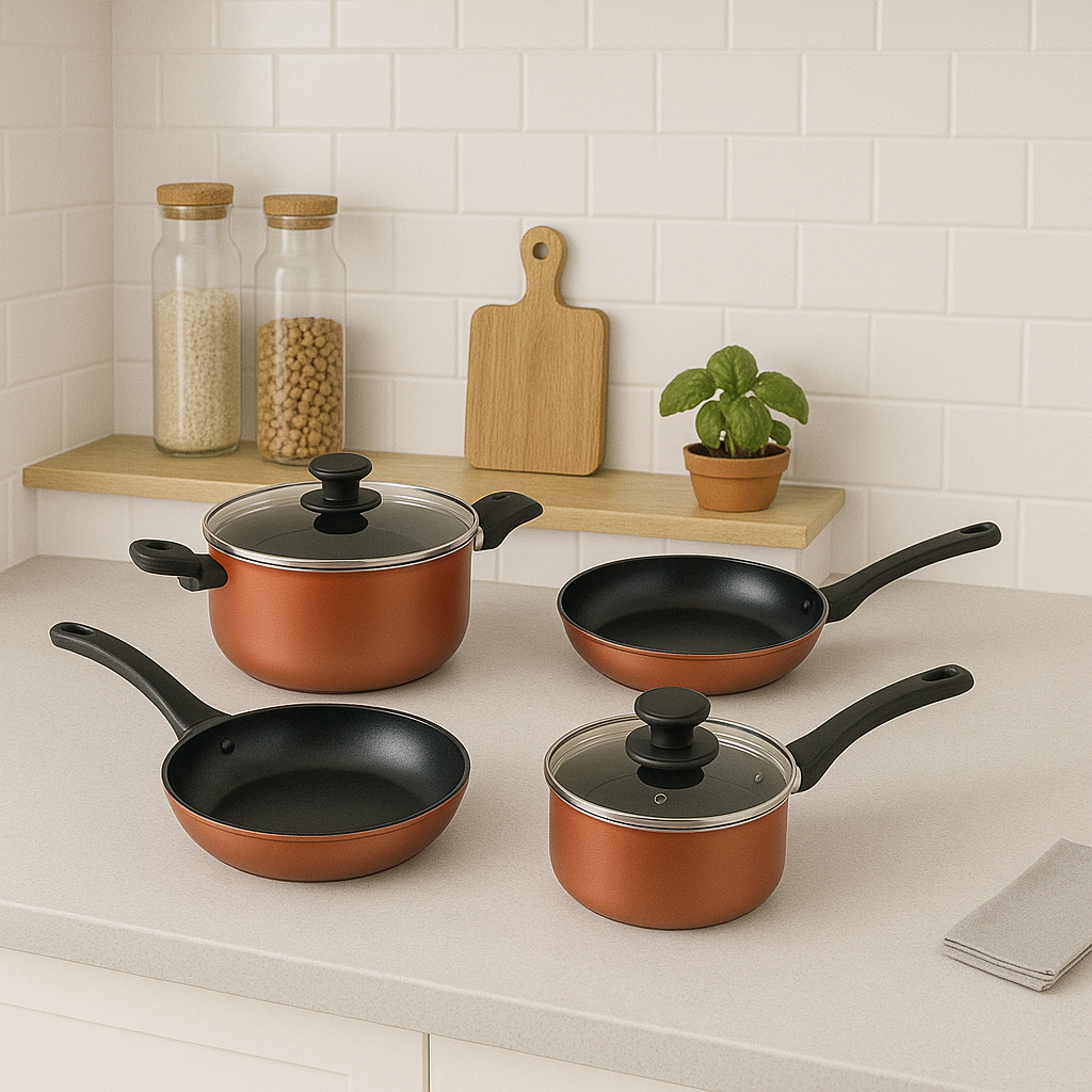 WT-CS012 Even-heating Anti-scratch Cookware Set