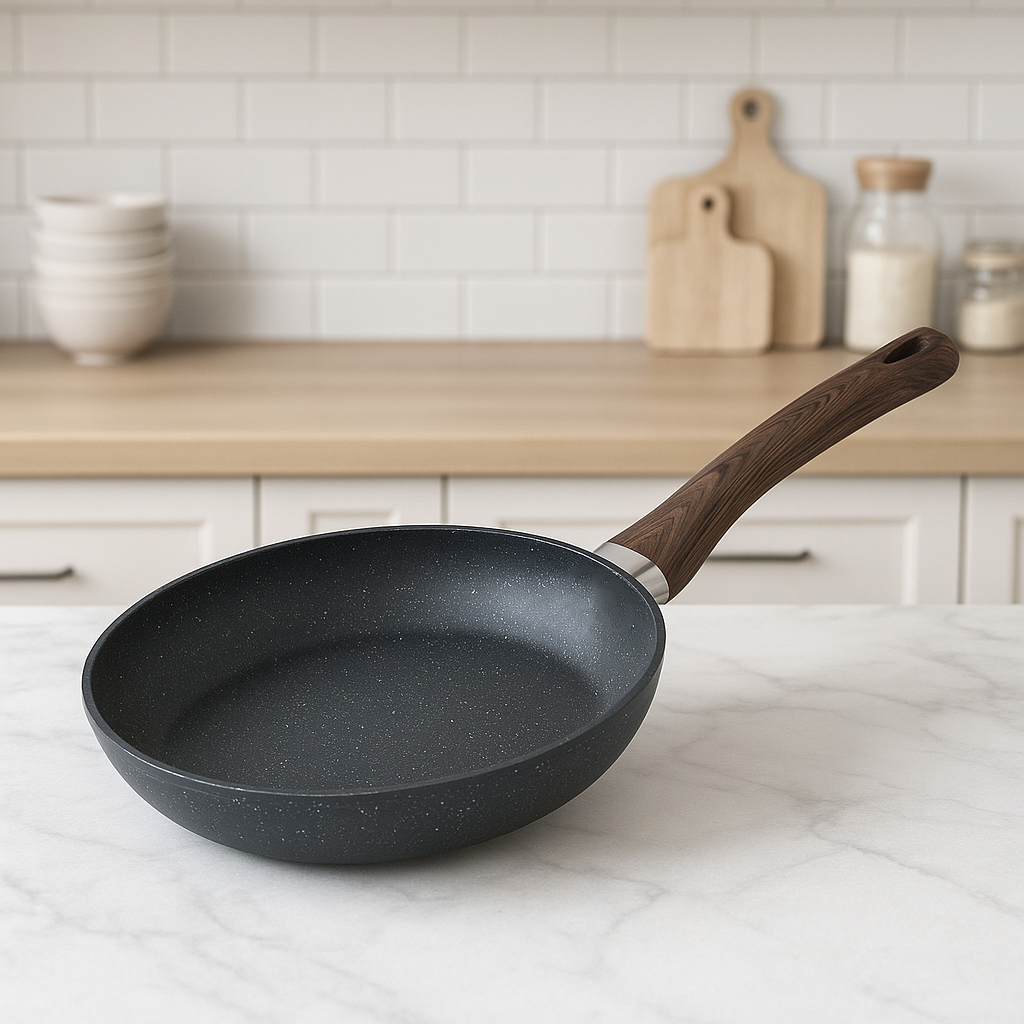 WT-FP037 Wide-mouthed Die Cast Frying Pan
