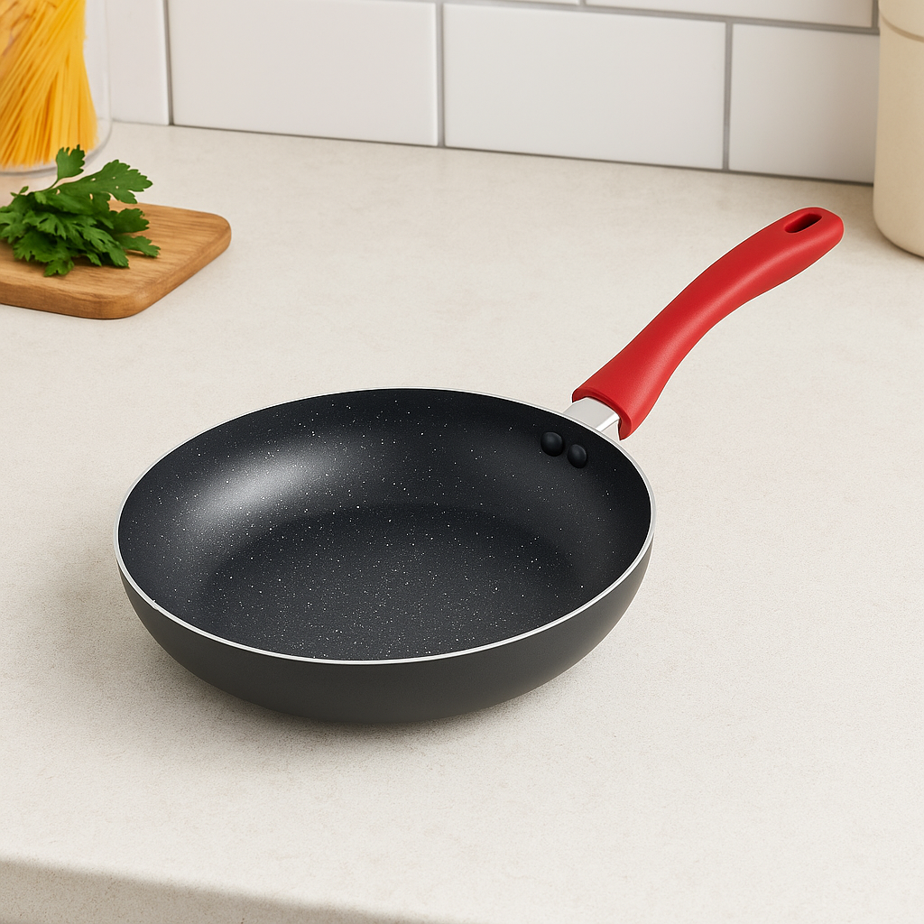 WT-FP037 Wide-mouthed Die Cast Frying Pan