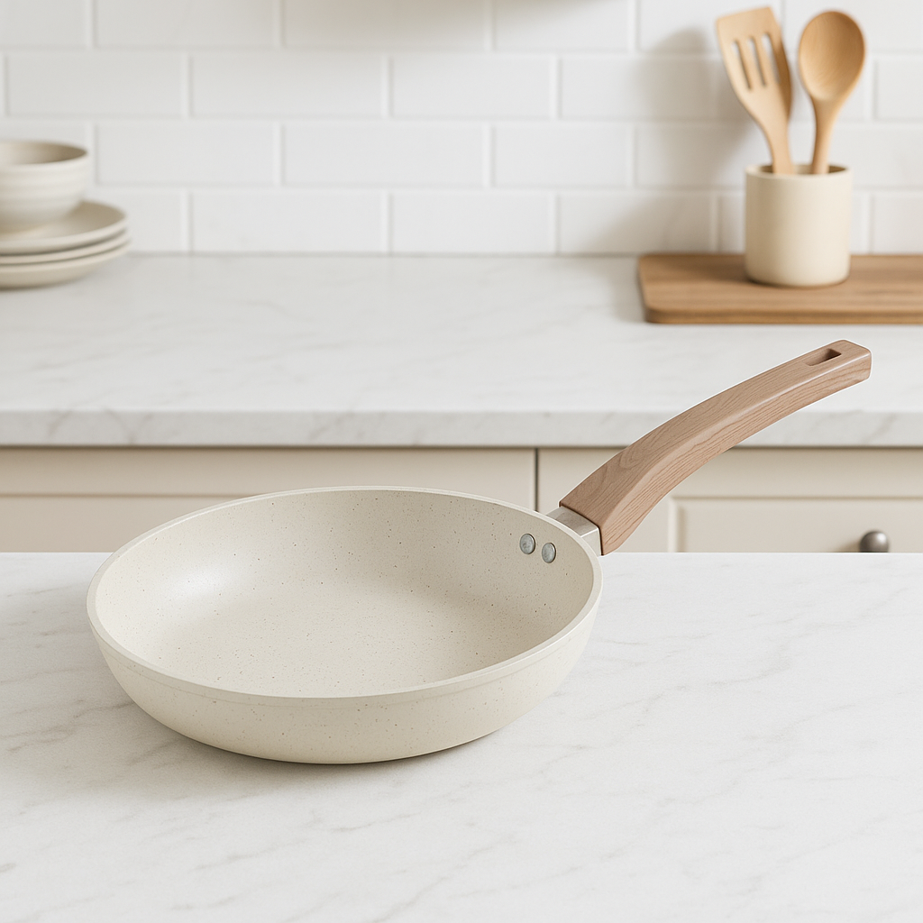 WT-FP037 Wide-mouthed Die Cast Frying Pan