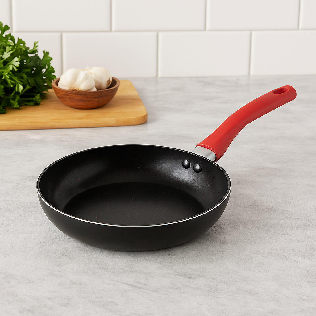 WT-FP037 Wide-mouthed Die Cast Frying Pan