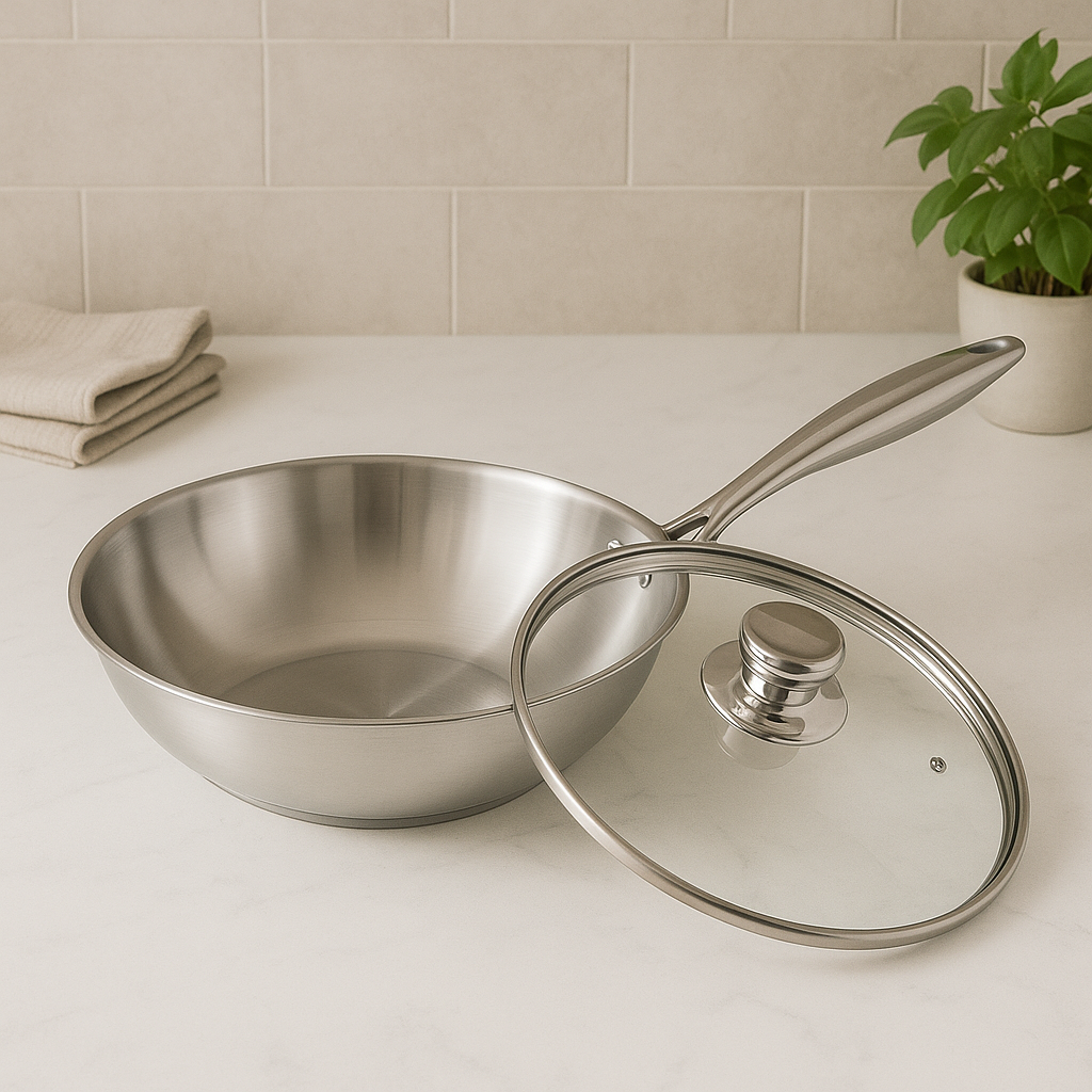 WT-SS003 High-grade Texture Good Heat Conductivity Stainless Steel Cookware