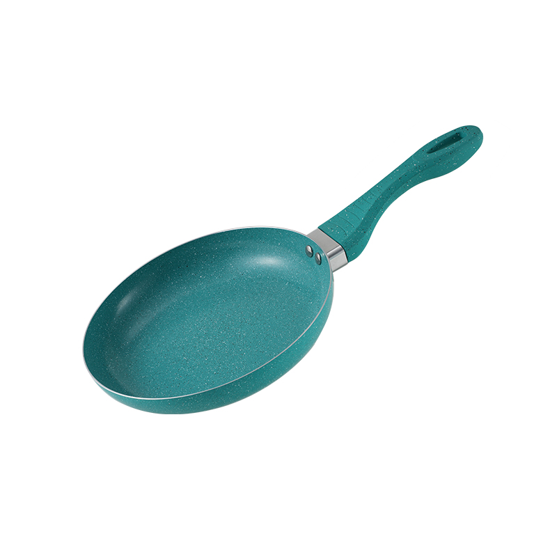 WT-FP004 Malachite Green Round Pressed Frying Pan