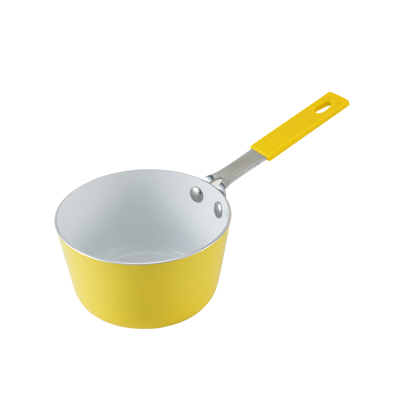 WT-MP007 High-temperature-resistant Spiral Bottom Pressed Saucepan