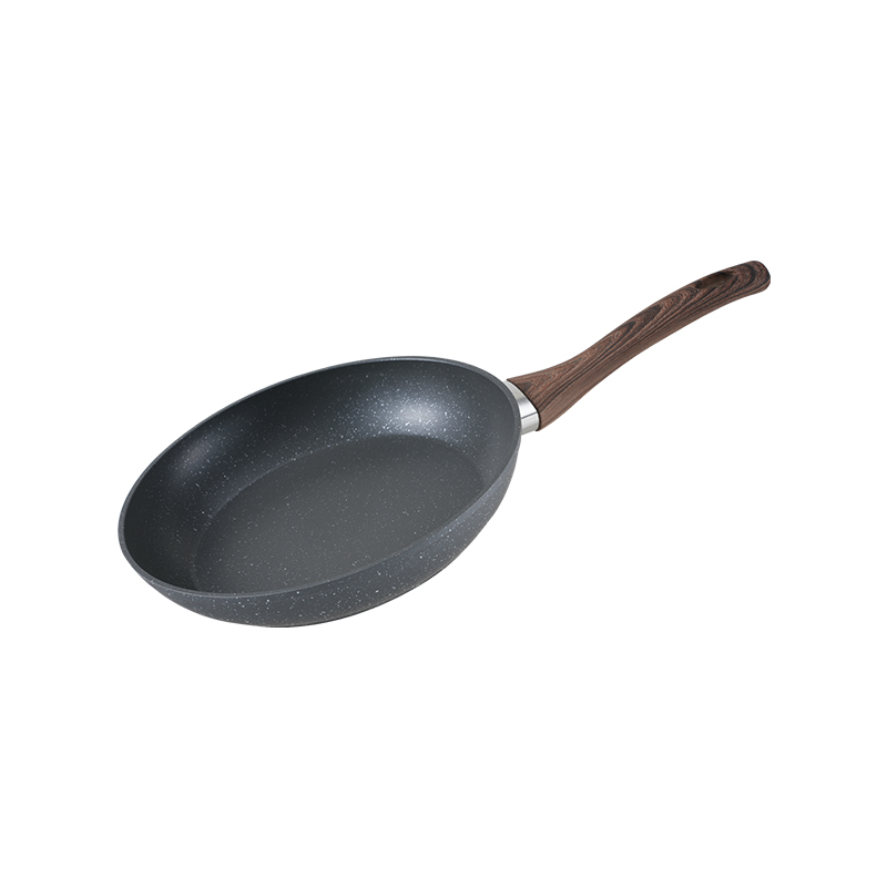 WT-FP008 Black Round Pressed Frying Pan